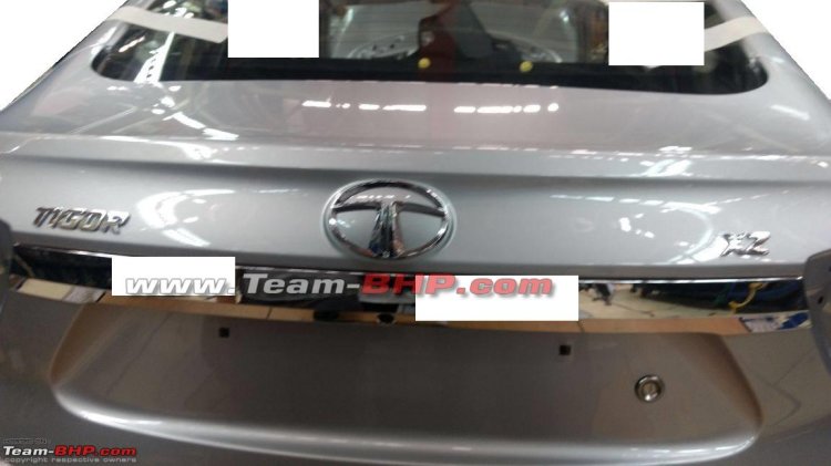 Tata Tigor silver badges spied