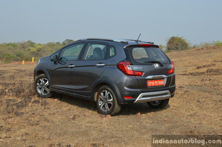 Honda WR-V rear three quarter off road First Drive Review