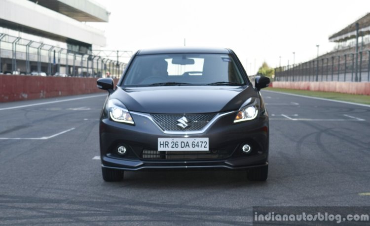 Maruti Baleno RS front dynamic First Drive Review