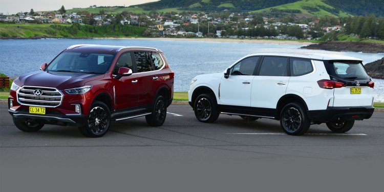 LDV D90 (Toyota Fortuner rival) front and rear unveiled