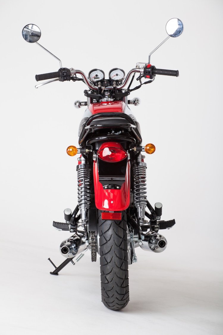 2017 Jawa 350 OHC rear