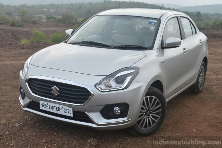 2017 Maruti Dzire front quarter First Drive Review