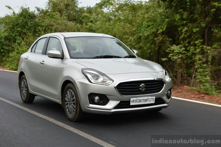 2017 Maruti Dzire front quarter right First Drive Review