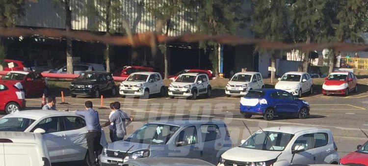 Fiat Argo Sporting spied nearly undisguised