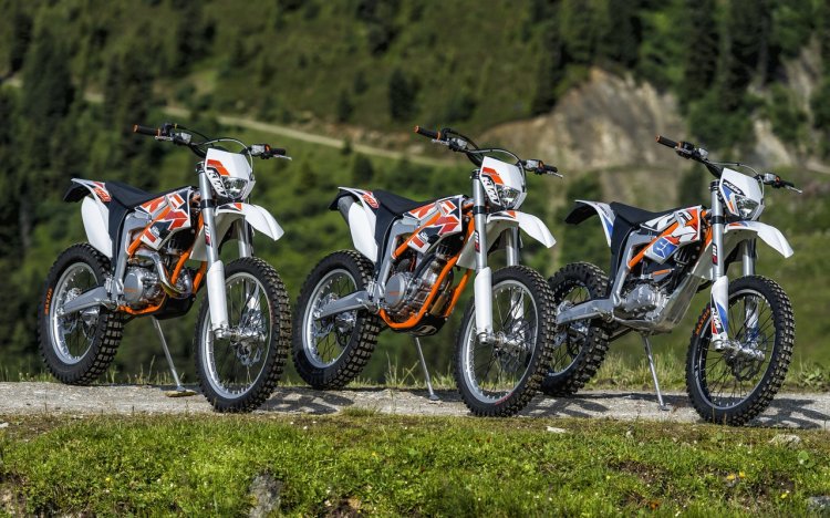 KTM Freeride range