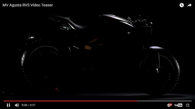 MV Agusta Dragster 800 teaser video Scrambler