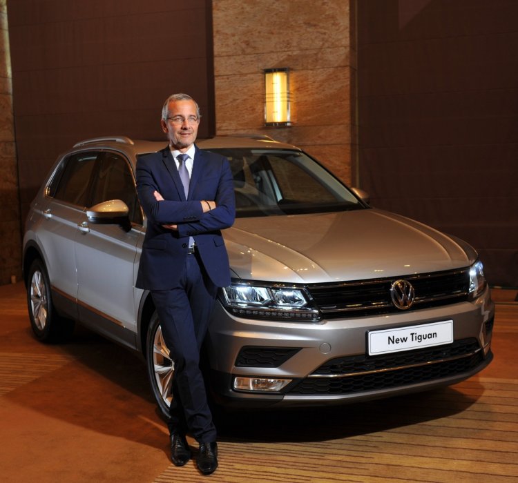 Volkswagen Tiguan launch India cover