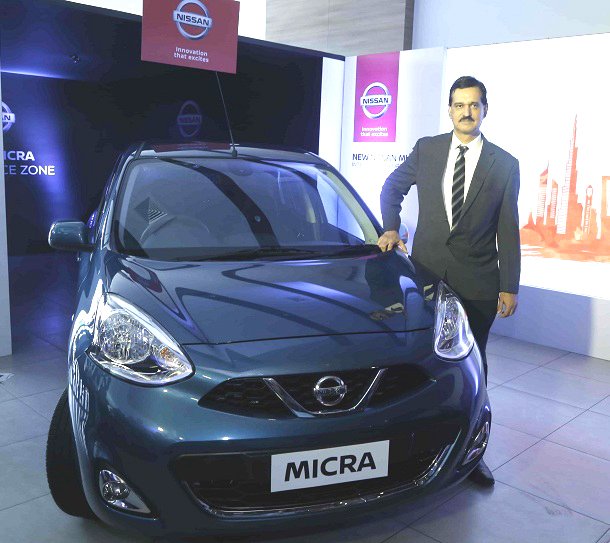 2017 Nissan Micra (facelift) front launched India