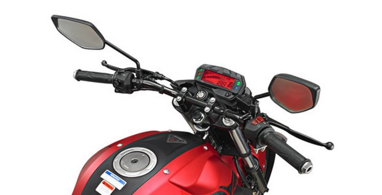 2017 Yamaha Byson new rear view mirrors