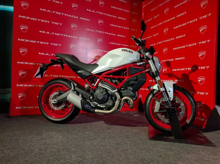Ducati Monster 797 India launch side