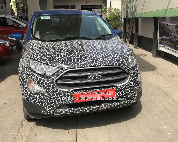 IAB readers spots the 2017 Ford EcoSport in Kinetic Blue