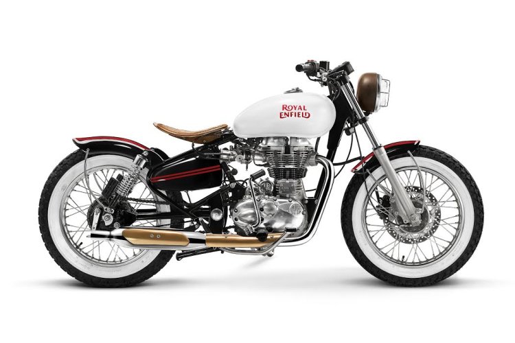 Royal Enfield Classic 500 custom build by In line3 Customs