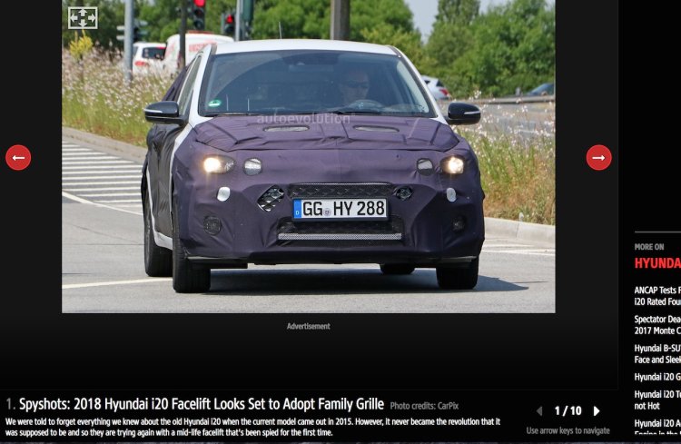 2018 Hyundai i20 bold LED DRLs