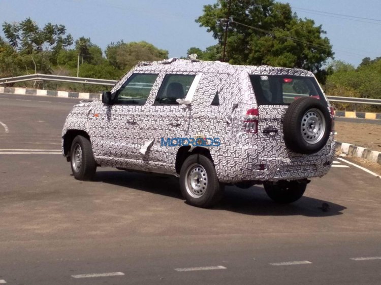 Mahindra TUV300 XL (Mahindra TUV500) spotted in Pondicherry