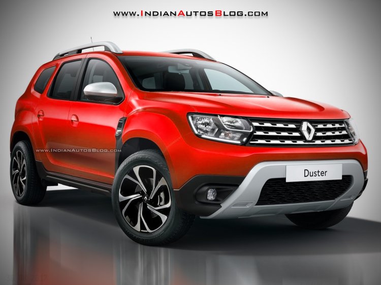 2018 Renault Duster front three quarters rendering