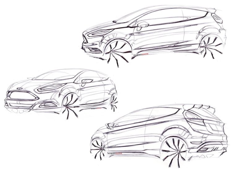 Ford premium hatchback B563 for India