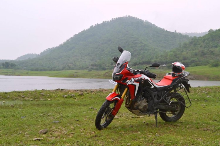 Honda Africa Twin India review side shot