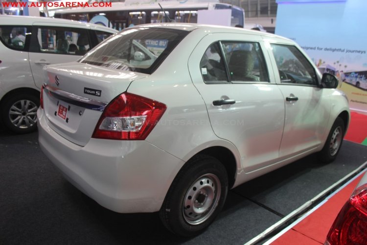 Maruti Suzuki Tour S showcased at Prawaas 2017 right rear three quarters