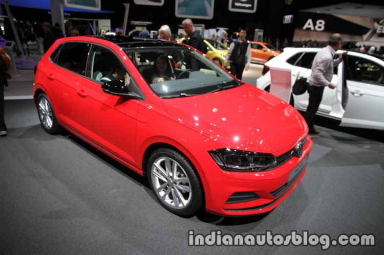 2017 VW Polo Beats Edition front three quarters at IAA 2017