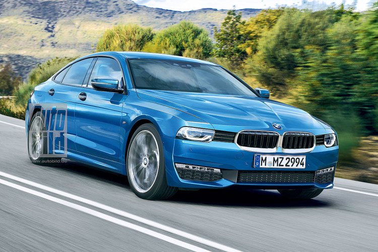 4-door BMW 2 Series GranCoupe front Rendering