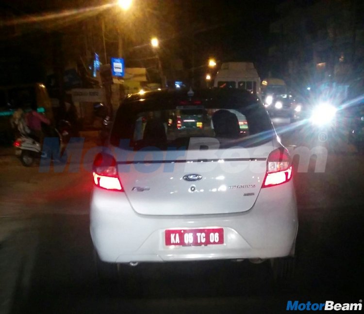 Ford Figo Dual Tone spotted in Titanium trim