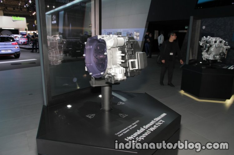 Hyundai 8-speed DCT 'Smart Stream' at the IAA 2017