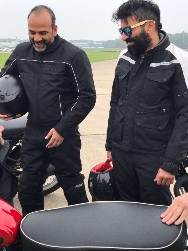 Royal Enfield 750 Teased by CEO and President