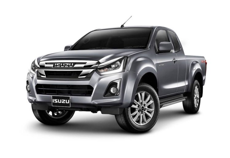 2018 Isuzu D-Max V-Cross (facelift) front three quarters left side