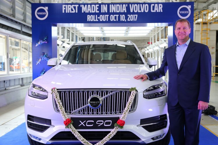 Made in India Volvo XC90 rolls out