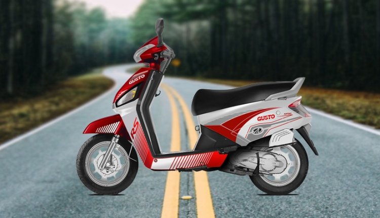 Mahindra Gusto RS Red