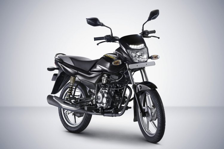 New Bajaj Platina ComforTec press shot