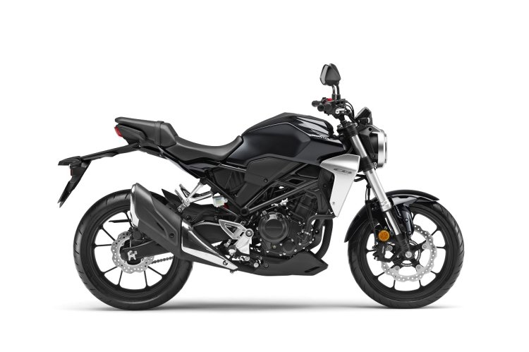 2018 Honda CB300R press shot right side