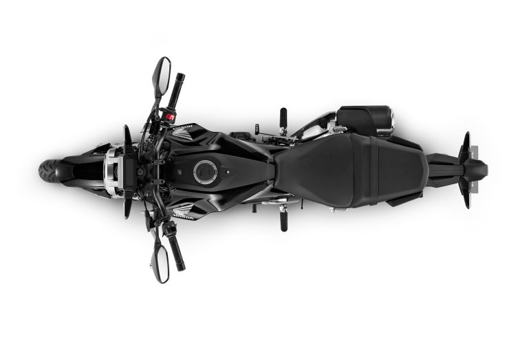 2018 Honda CB300R press shot top