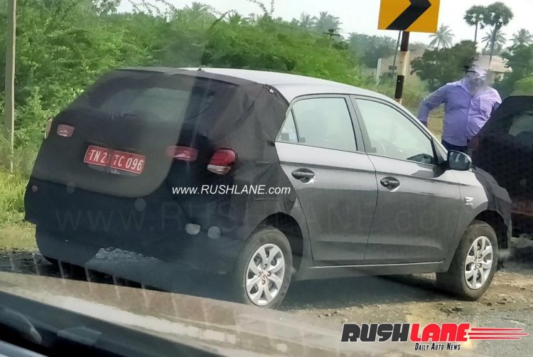 2018 Hyundai i20 facelift spied