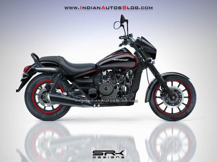 Bajaj Avenger 400 IAB Rendering