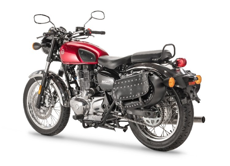 Benelli Imperiale 400 press shot rear left quarter