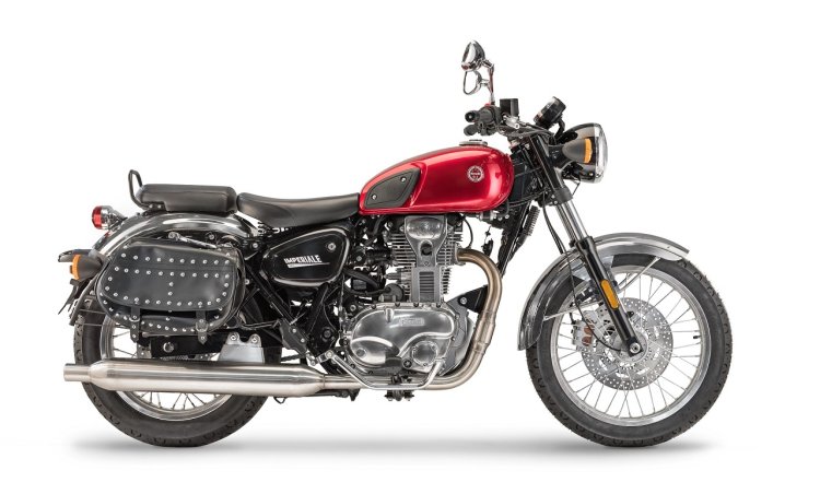 Benelli Imperiale 400 press shot right side
