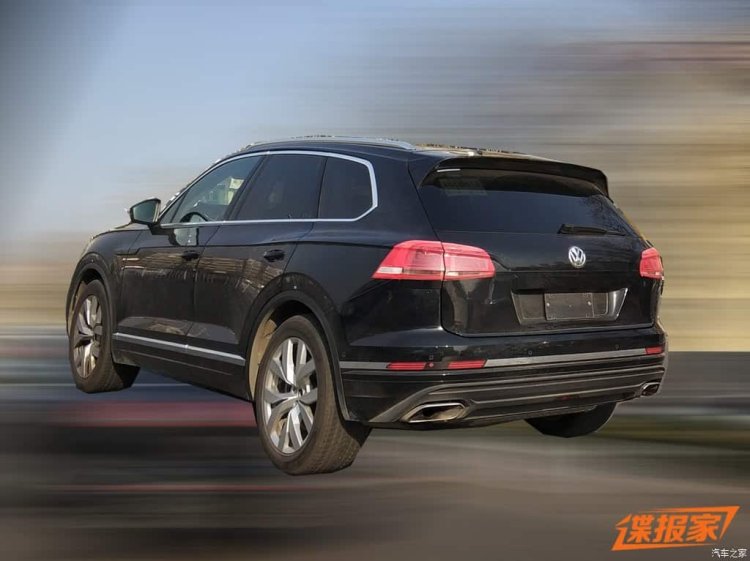 Next Gen Vw Touareg Spied In China Ahead Of 2017 La Auto Show Debut