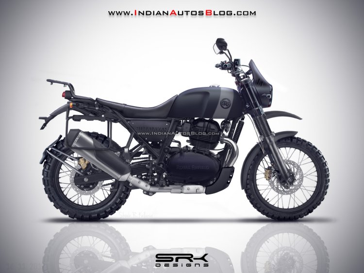 Royal Enfield Himalayan 650 IAB Rendering