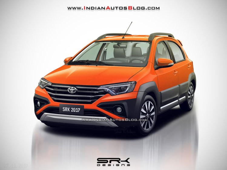 Toyota Etios Cross facelift rendering