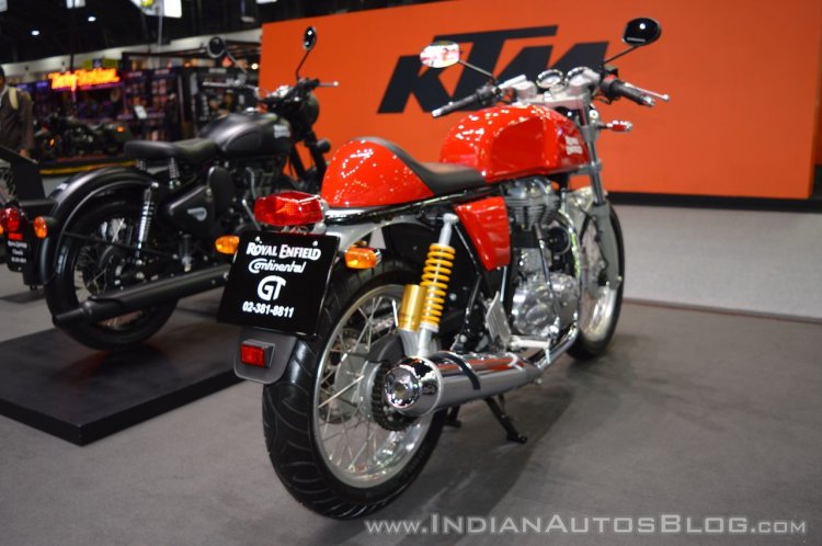 Royal Enfield Continental GT rear right quarter