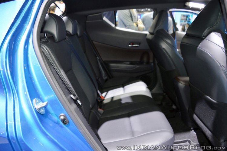 Toyota C-HR at Thai Motor Expo 2017 rear seats