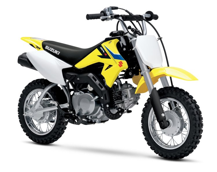 2018 Suzuki DR-Z70 press front right quarter
