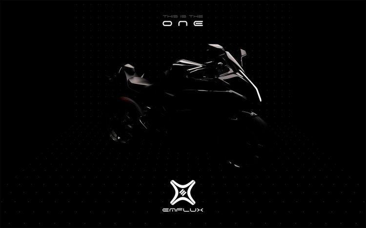 Emflux ONE teaser front right quarter
