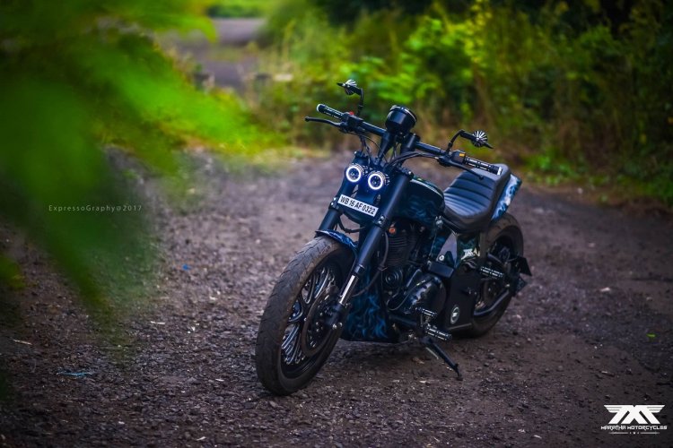 Royal Enfield Thunderbird 350 Nataraj front left quarter