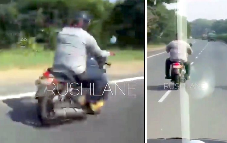 Royal Enfield Thunderbird 350X 500X spied testing