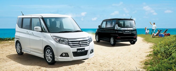 Suzuki Solio front and rear