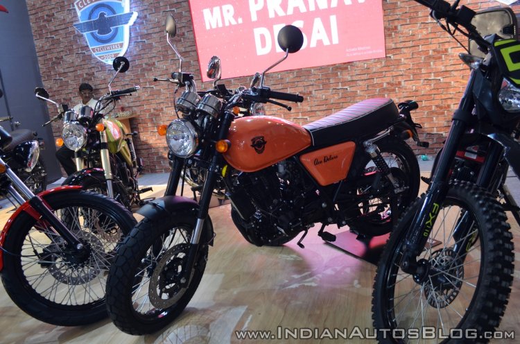 Cleveland Ace Deluxe left side at 2018 Auto Expo