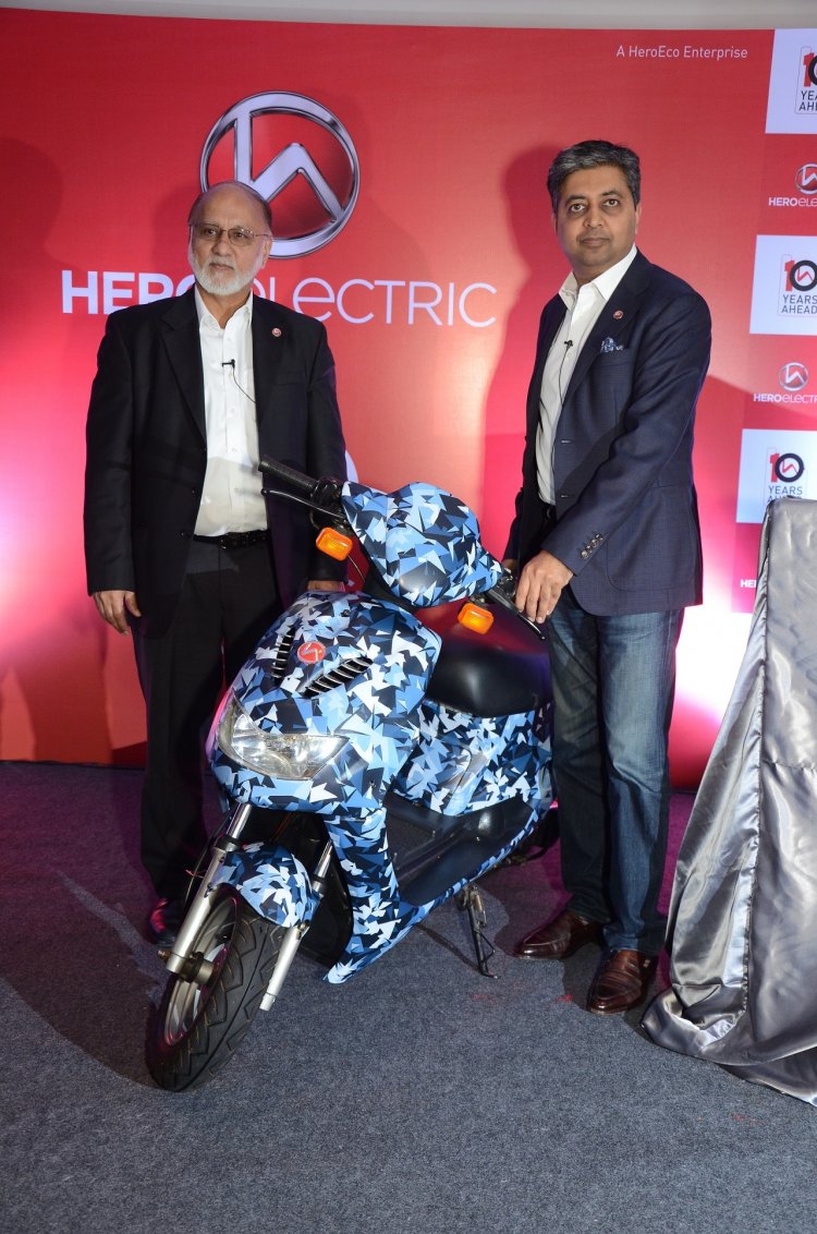 Hero Electric unveils 3 electric twowheelers; launch phasewise this year