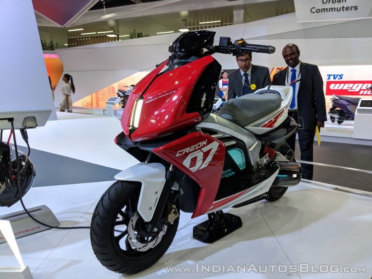 TVS electric scooter with solar roof may arrive by 2022 Report